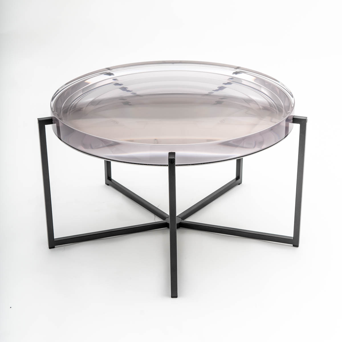 High end luxury coffee table made of resin,